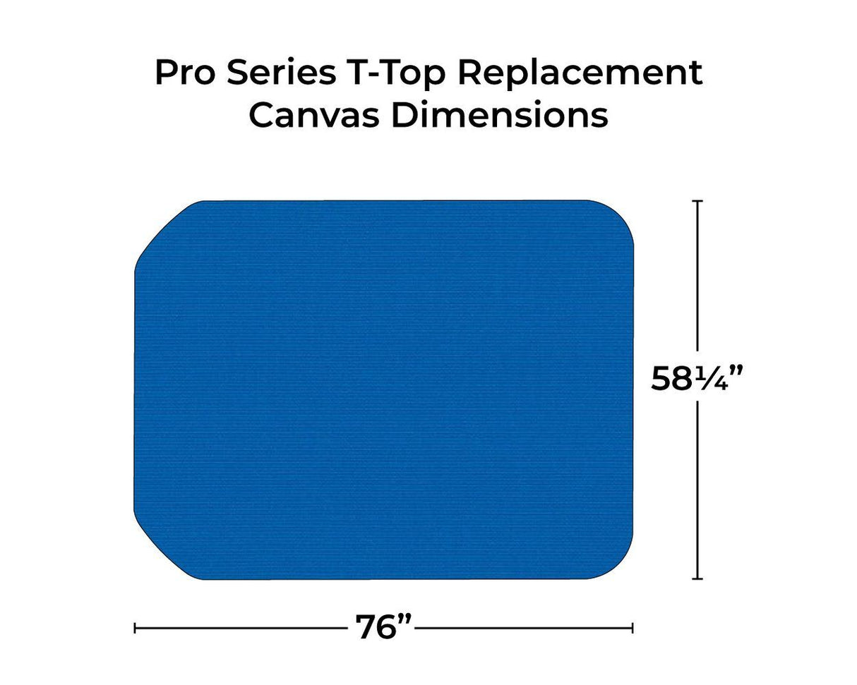 Fishmaster T-Top Ersatztuch Pro & Original – Sunbrella-Tuch