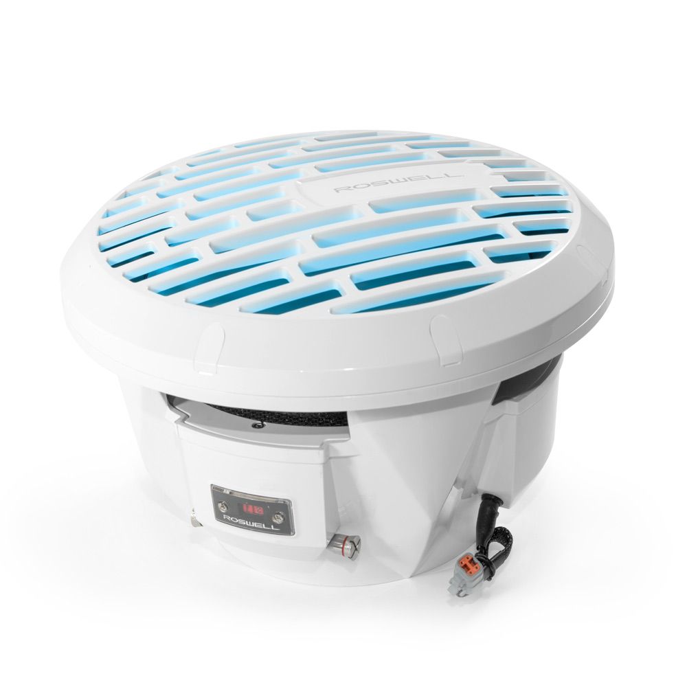 Roswell R1 12 marine subwoofer white – 500 W RMS dual 4 Ω RGB LED