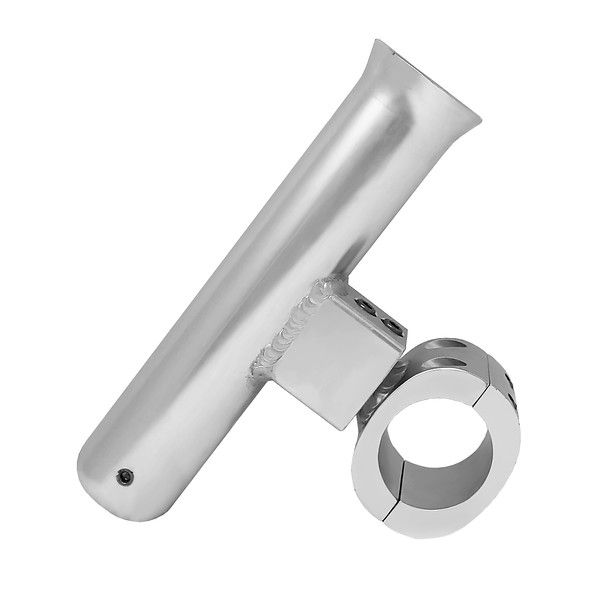 Fishmaster Rutenhalter für T-Top poliert – Schwenkhalterung