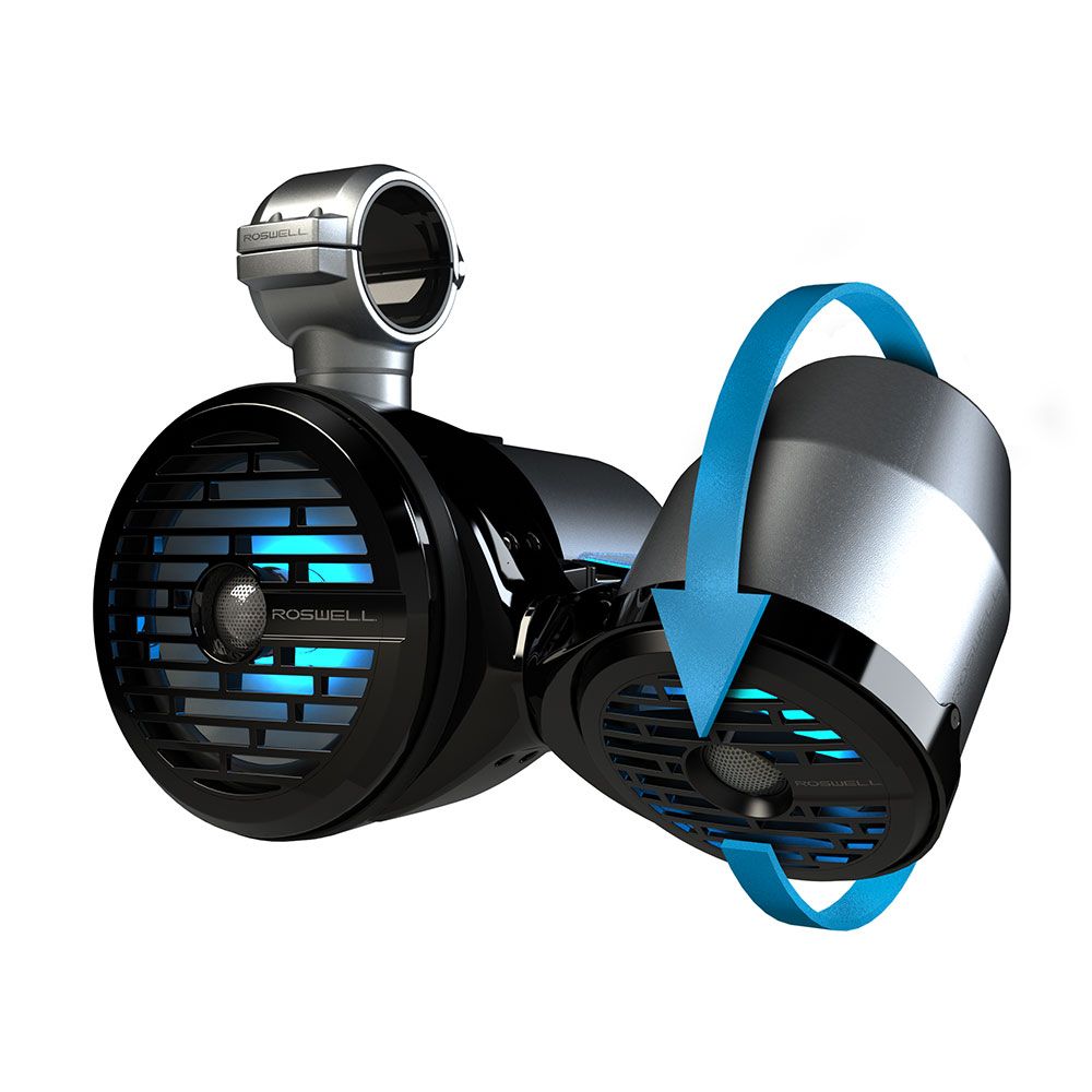 Roswell R1 8.0 x 6.5 (20.32 cm x 16.51 cm) Vamp Spin black grille