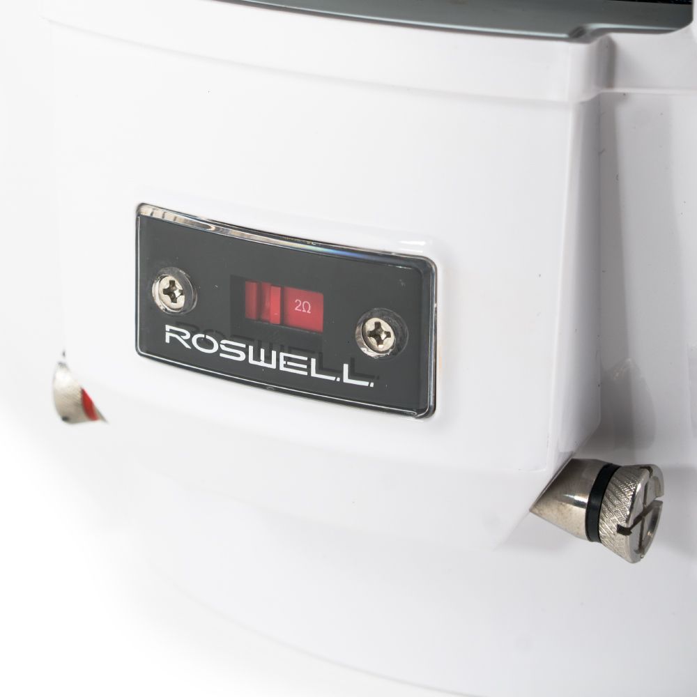 Roswell R1 12 marine subwoofer white – 500 W RMS dual 4 Ω RGB LED