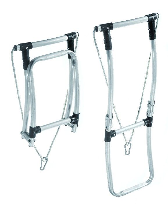 Turboswing Folding ladder for RIBs 3 steps aluminum