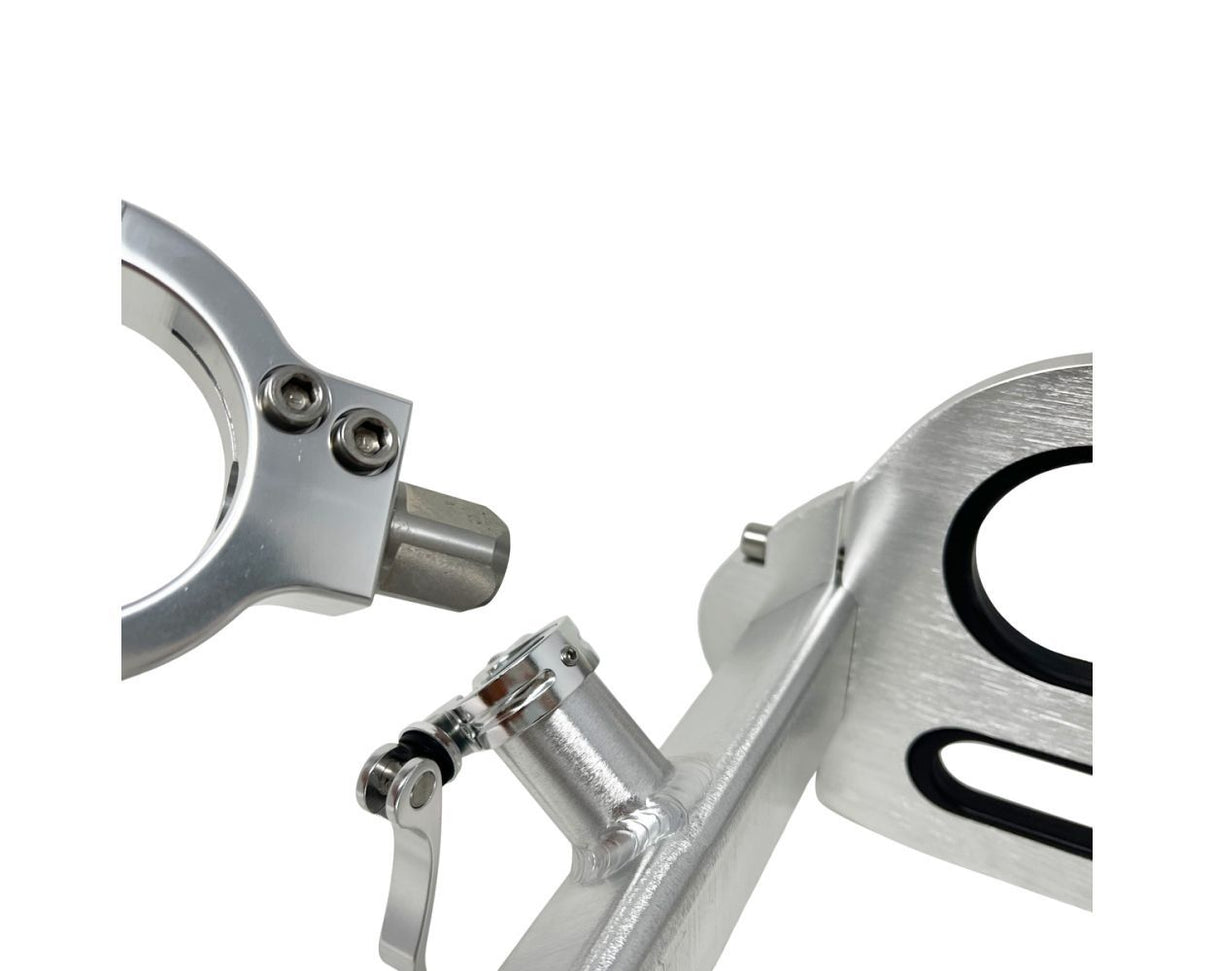 Monster Tower Wakeboard/Surfboard Rack with universal inserts brushed