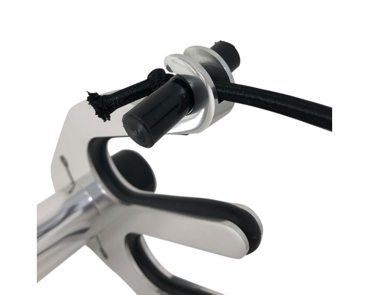 Soporte para esquí acuático Monster Tower cepillado con insertos universales