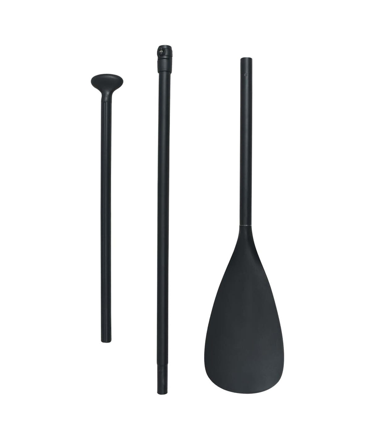 3 delig zwarte pedde