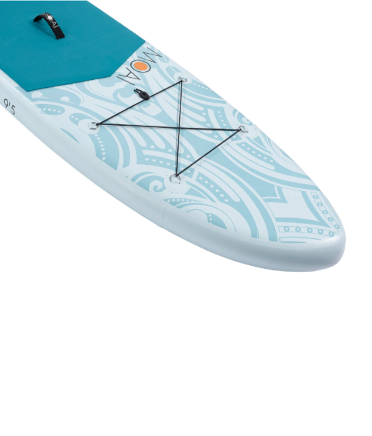 MOAI 9'5 - voorkant detail