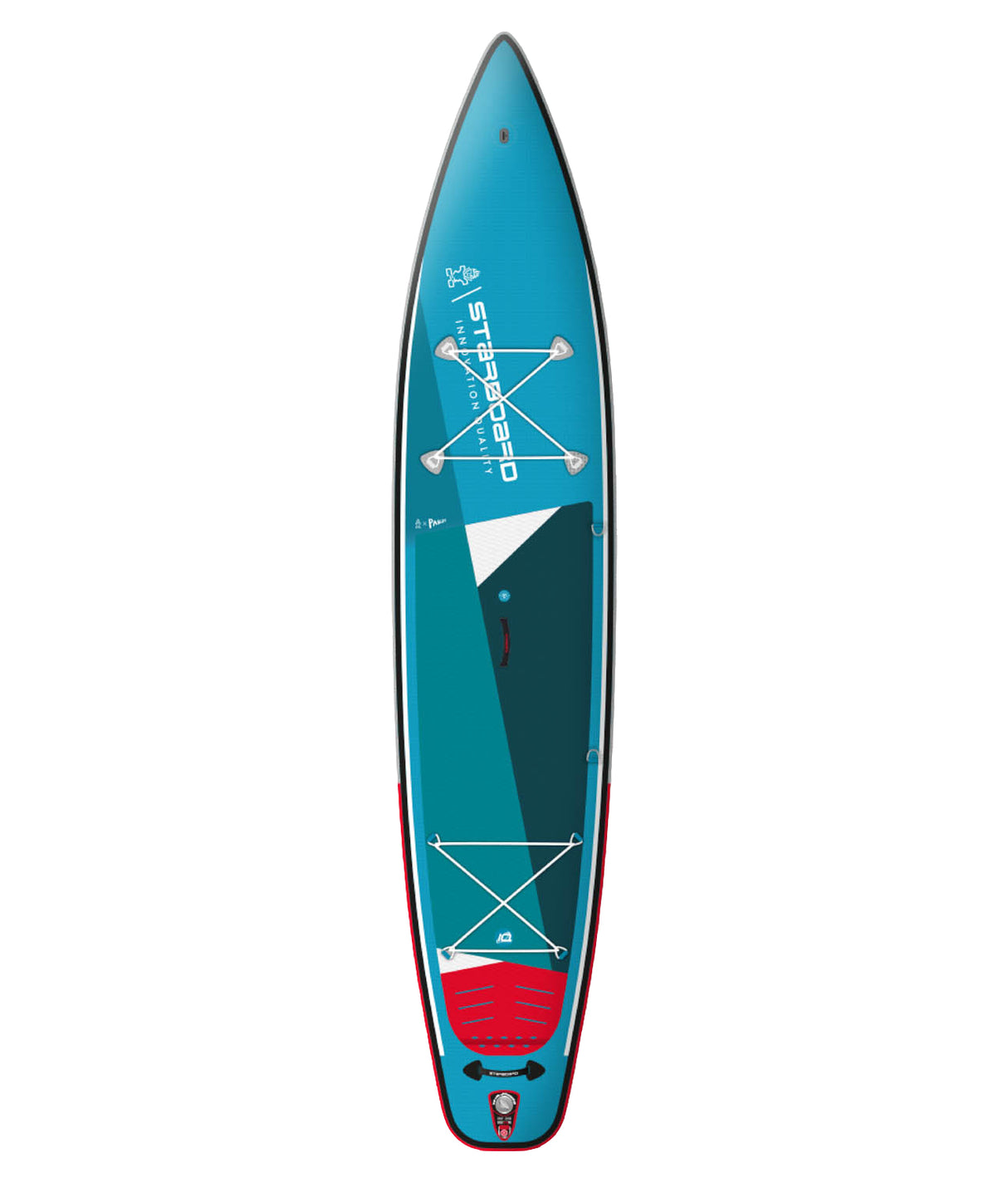 bovenaanzicht van touring zen sc 12.6" starboard sup