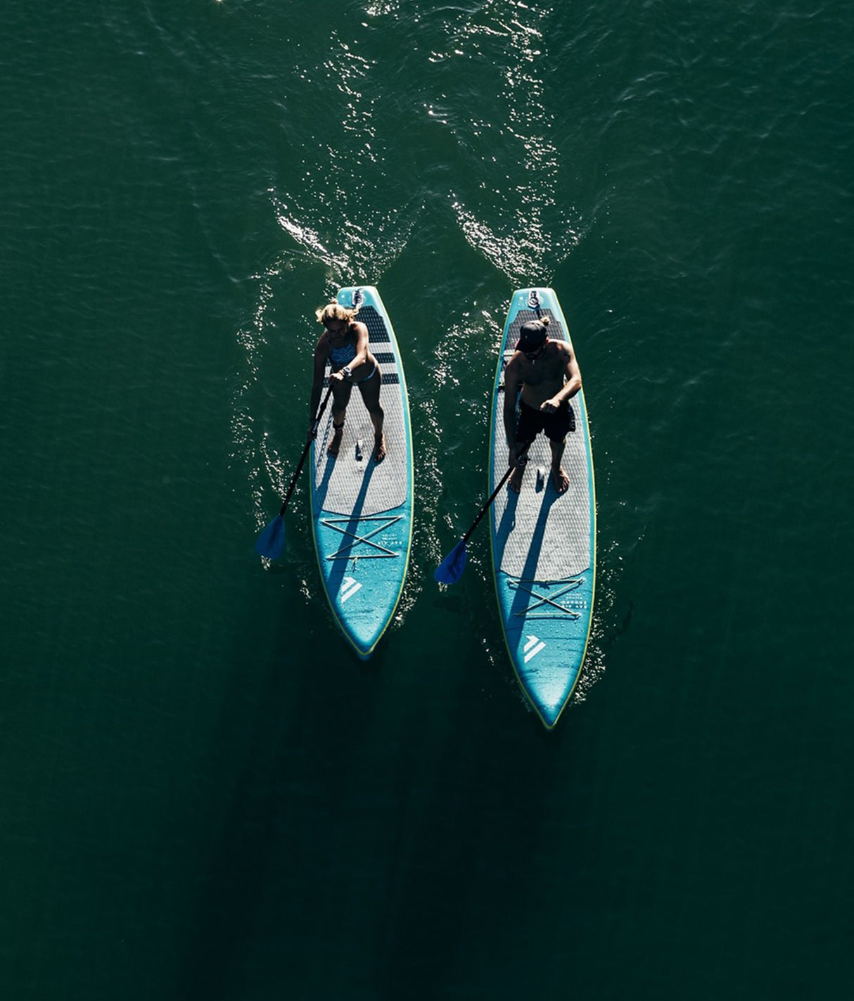 fanatic ray air enduro premium 13'0 op het water