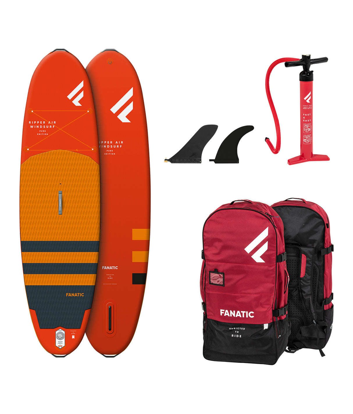 fanatic ripper air windsurf 9'0 x 29 x 4.5 pakket
