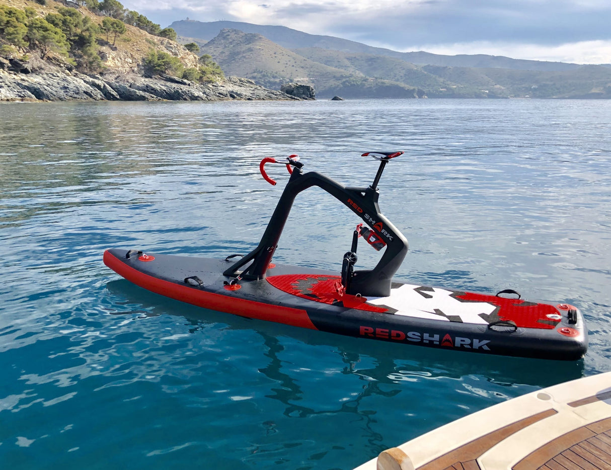 Bicicleta acuática Red Shark Fitness