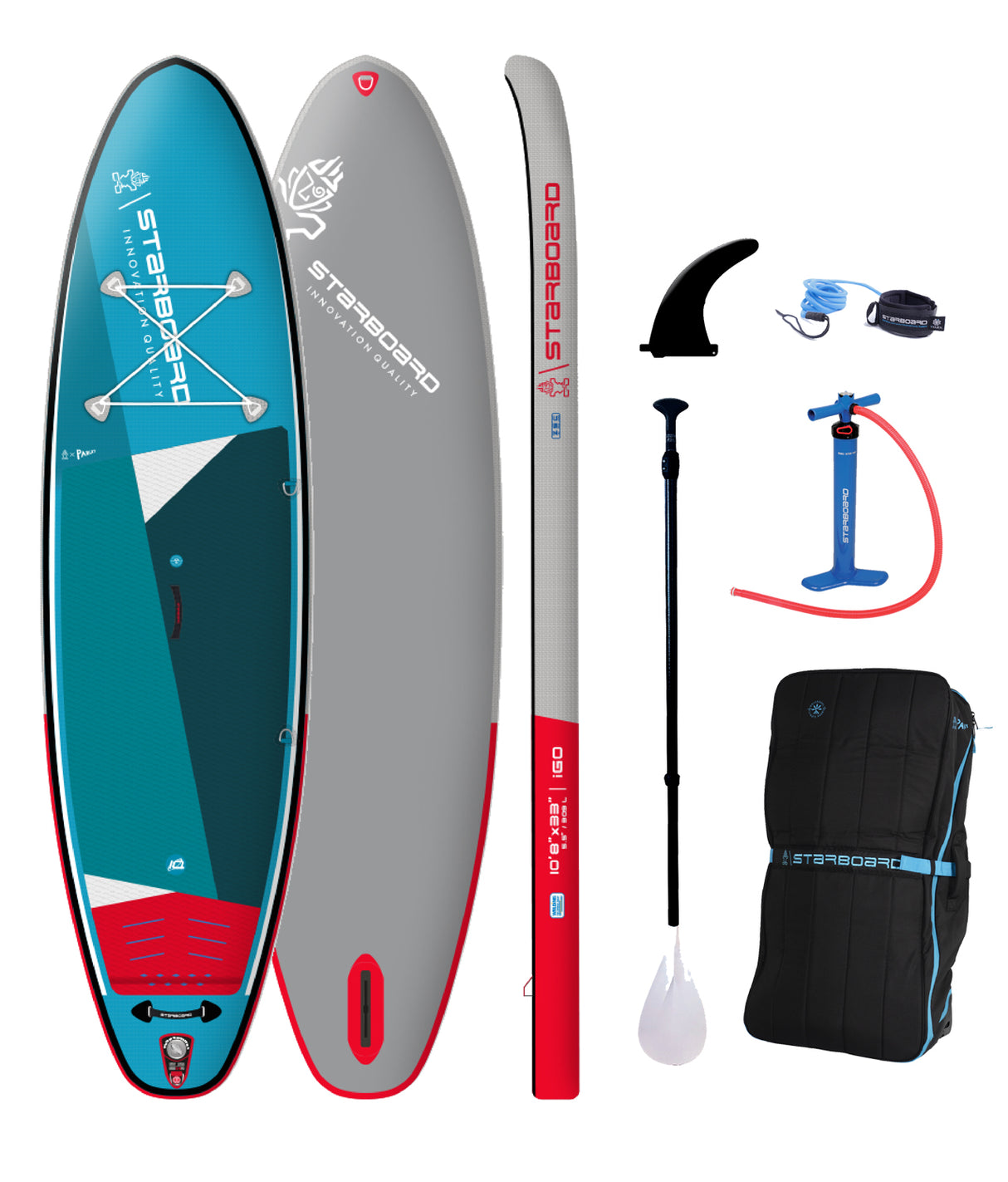 starboard inflatable sup igo zen sc