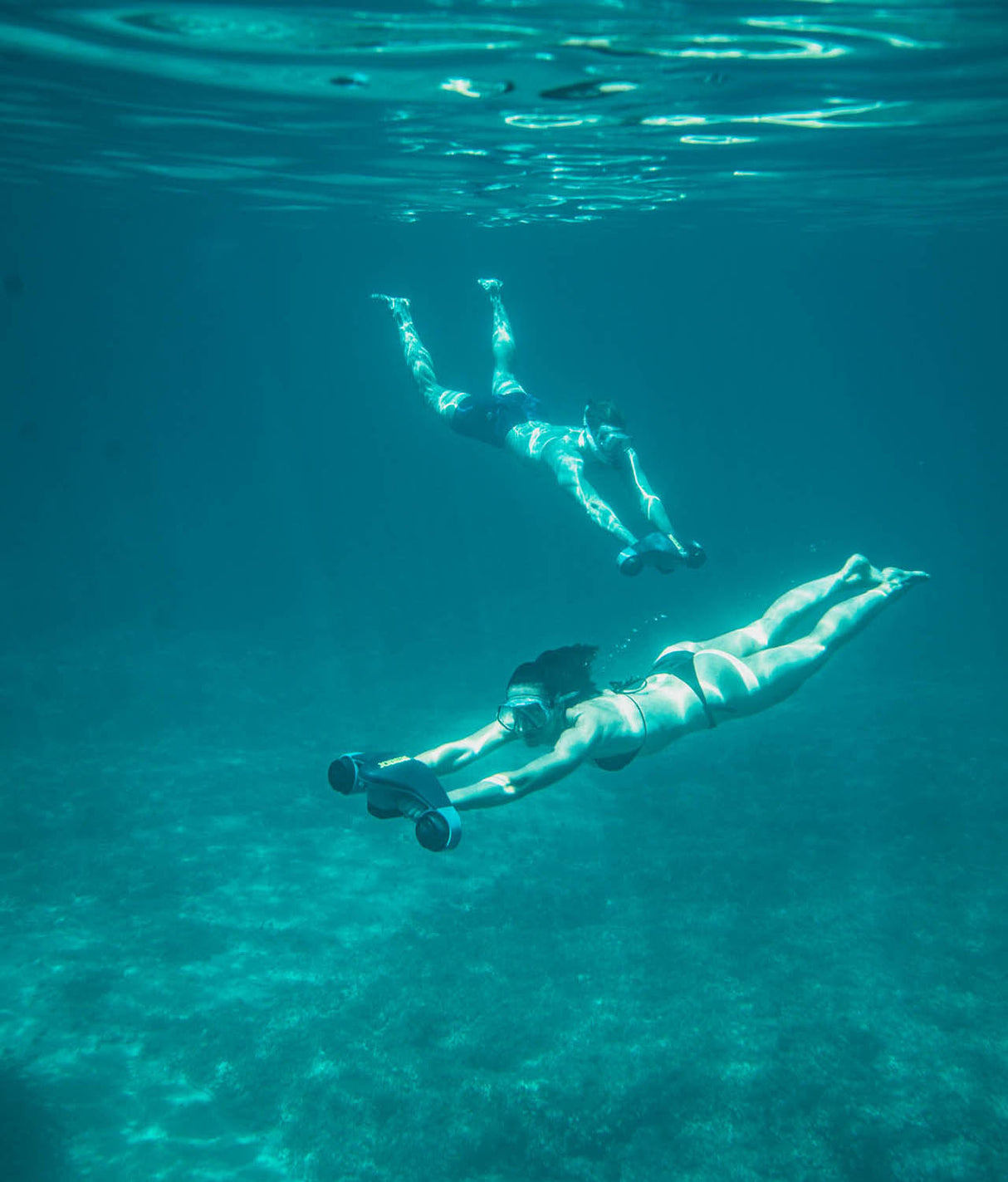 actiefoto van infinity seascooter