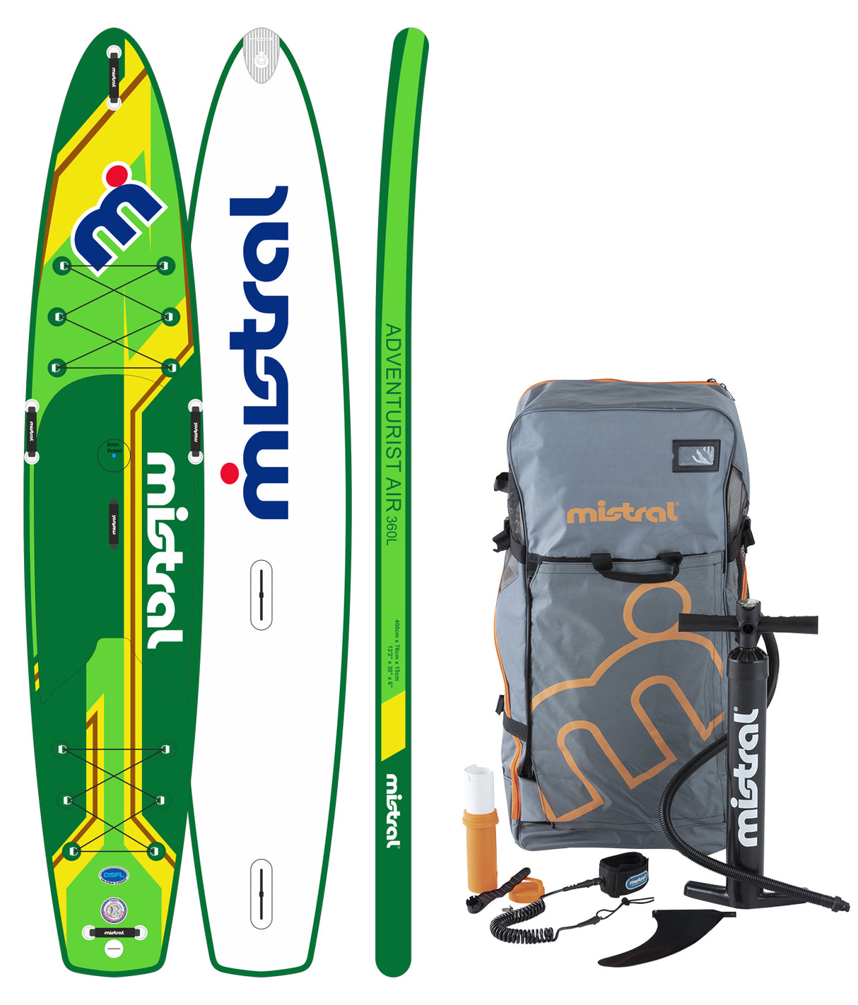 mistral adventurist air 13'2 pakket