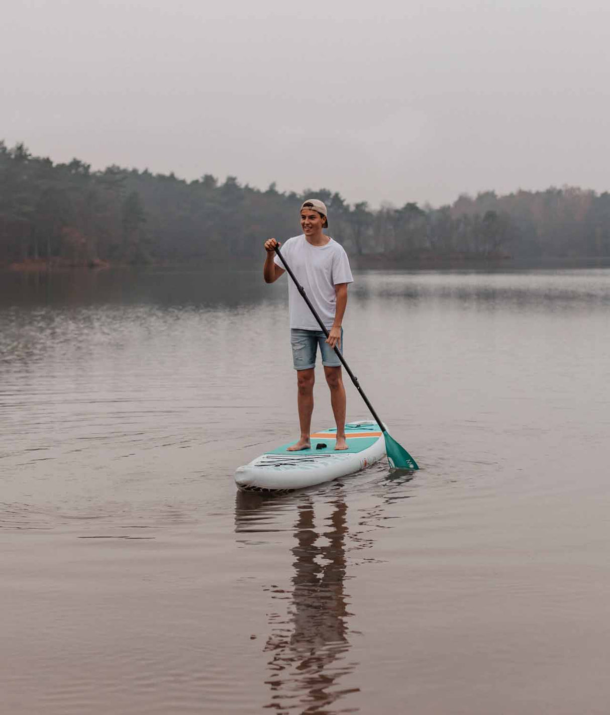 moai touring 11.6 sup op het water
