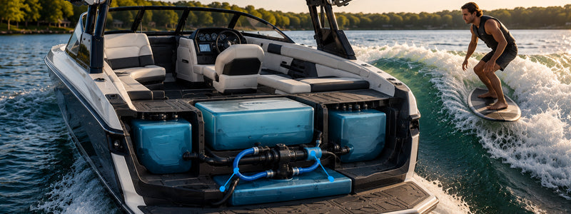 Ballast tank boot