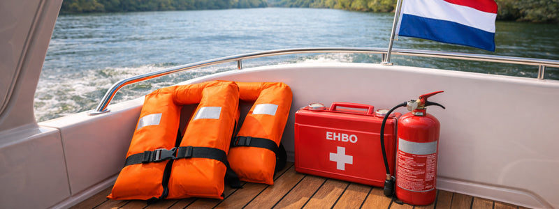 Verplichte veiligheidsuitrusting aan boord (2026)