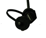 Puerto USB empotrado Fusion con cable de 1 m – montaje en posición de conducción