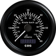GPS speedometer zwart 60kn/110km