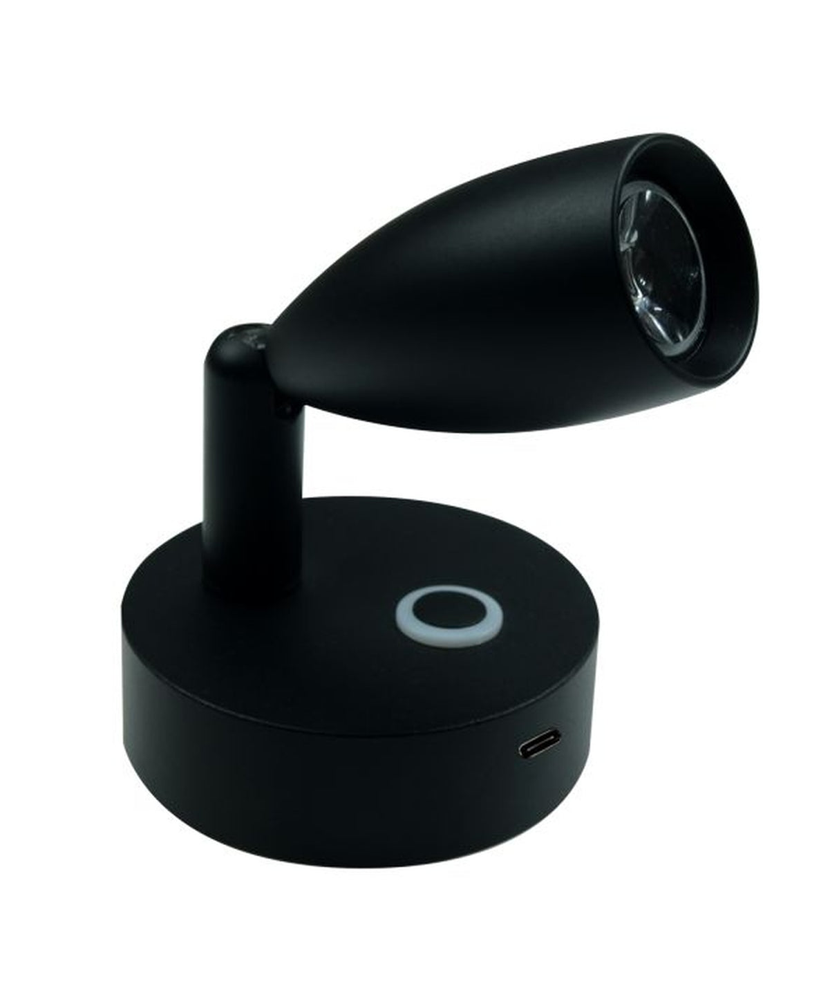 Talamex Surya lampe murale LED noire 10-30V dimmable avec USB-C PD 15W