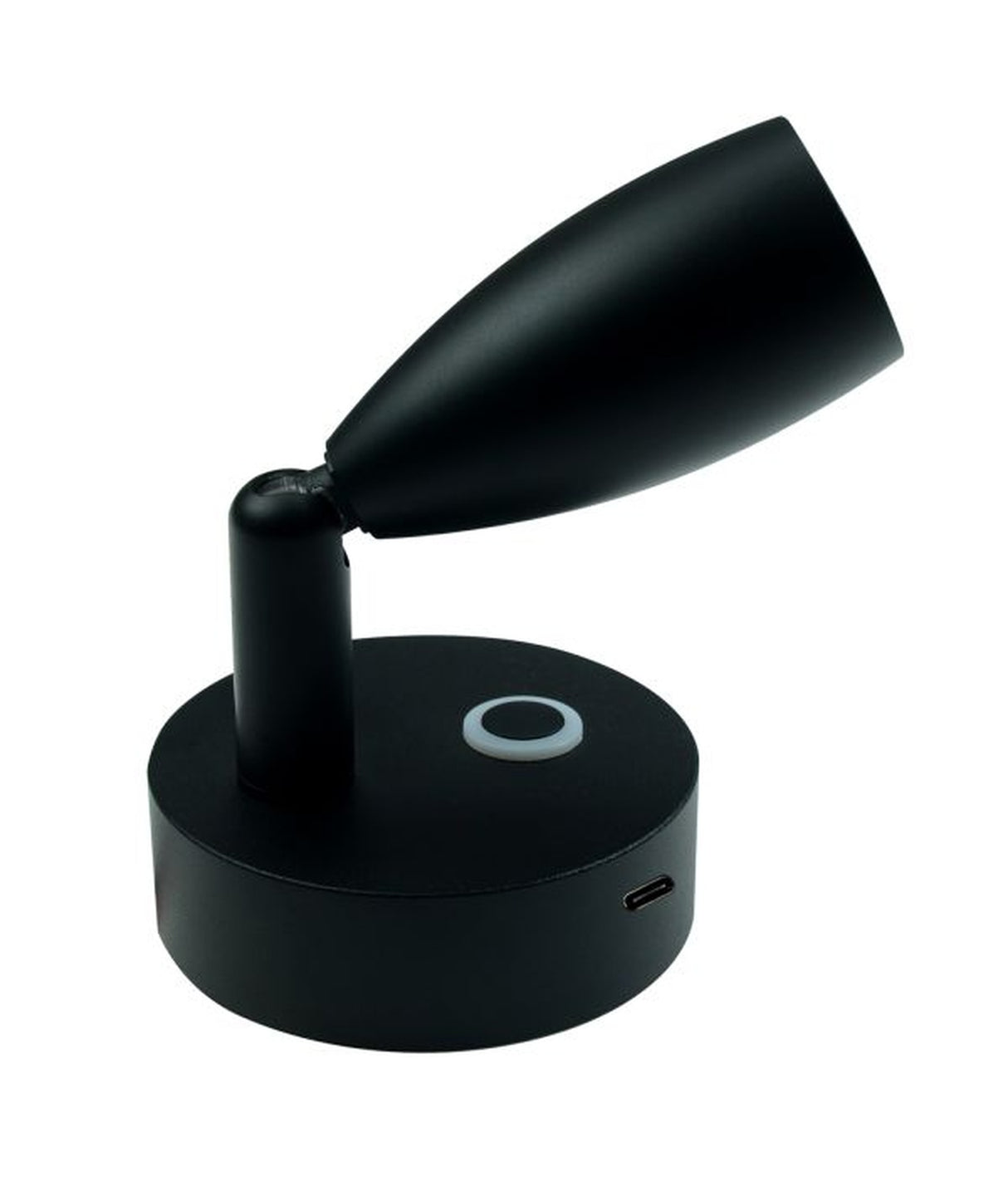 Talamex Surya lampe murale LED noire 10-30V dimmable avec USB-C PD 15W