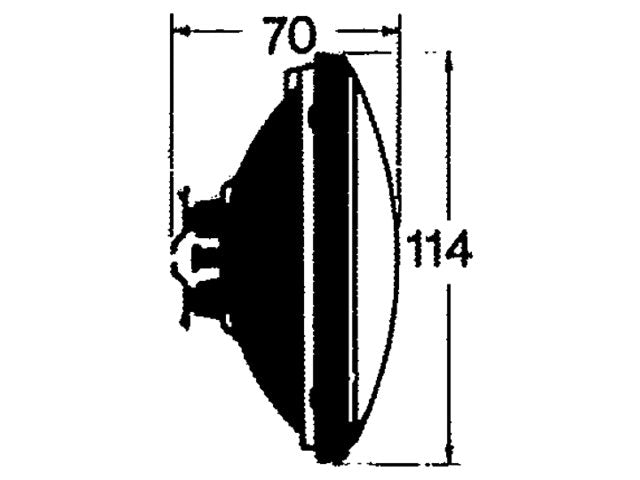 Lamp 118mm 12V/30W