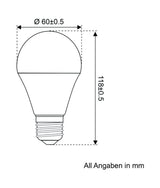 Talamex Ledlamp led9 10-36V E27