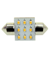 Talamex LED lamp LED9 festoon 10–30V 31 mm 2700K