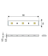 Talamex LED120 striscia luminosa 12V 1 m 2200–4000 K