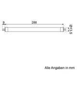 Talamex lampada a tubo LED 30 cm 10-30V 6W 4000K