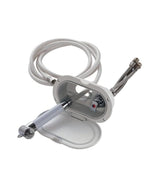 Trem Einbaudusche mit Mischbatterie und 4m Schlauch RAL 9003 (weiß)