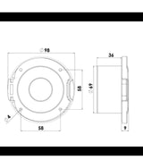 Trem Box with quick coupling for outgoing water 17486050