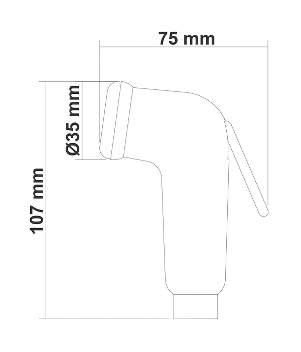 Trem Duschkopf Standard 17486104