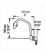 Whale FT1276 salida plegable + grifo