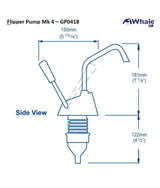 Palpeur de baleine pomp frais standard Mk4 GP0418