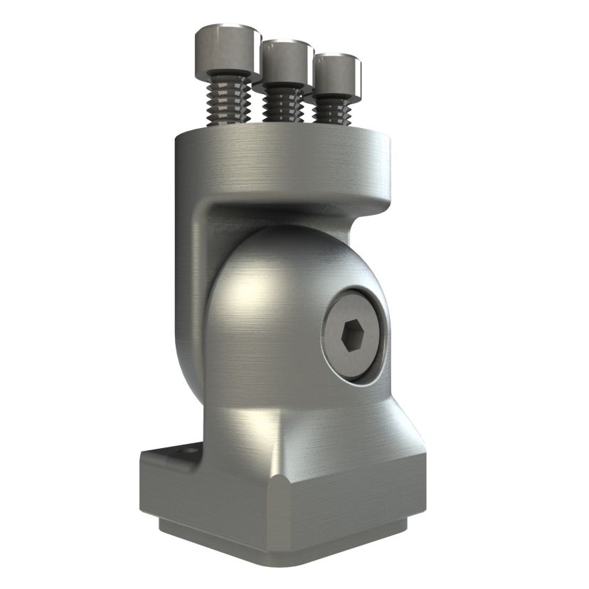 Adaptador de Abrazadera Giratoria Roswell – para portatablas en torre de wakeboard