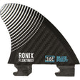Ronix 3 inch Floating Button Center Surf Fin Carbon