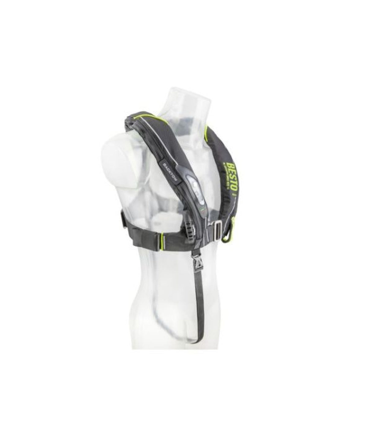 Besto Ultimate 300N BackTow giubbotto di salvataggio m/h nero/giallo