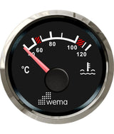 Wema Silverline thermomètre de température d'eau NMEA2000 noir – IP67