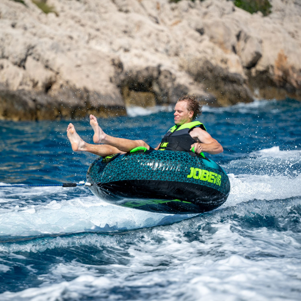 Jobe Hotseat Funtube 1P Azul Acero