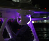 Roswell R1 Firefly 6.5 Tower Speakers White – RGB LED Lighting