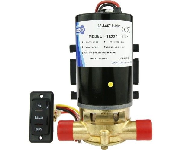 Fatsac Jabsco Metal Puppy Pump ballastpomp