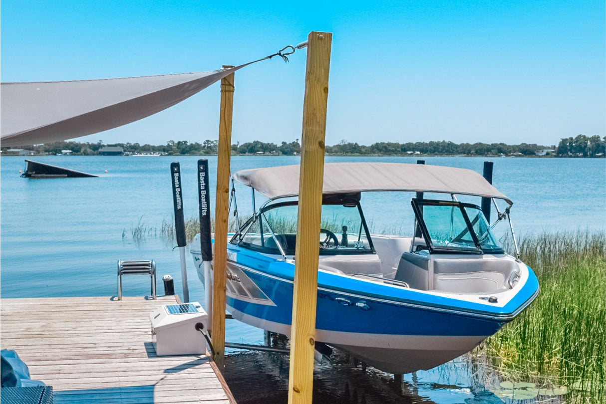 Basta Boatlifts Hydraulischer Aluminium-Bootslift 4.5K53 93,98-134,62 cm