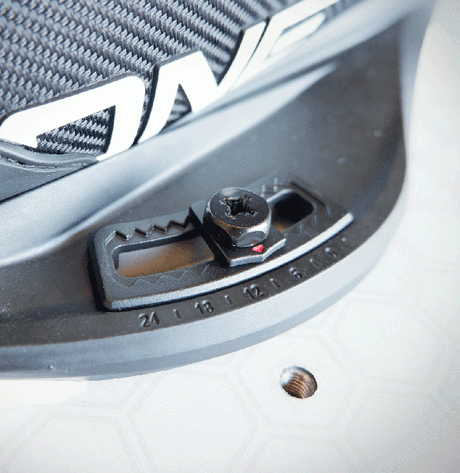 Ronix M6 SharkTooth boot hardware set van 4