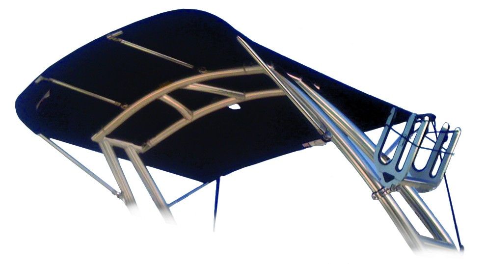 Monster Tower MTK XL Over The Top Bimini Zwart – Sunbrella doek