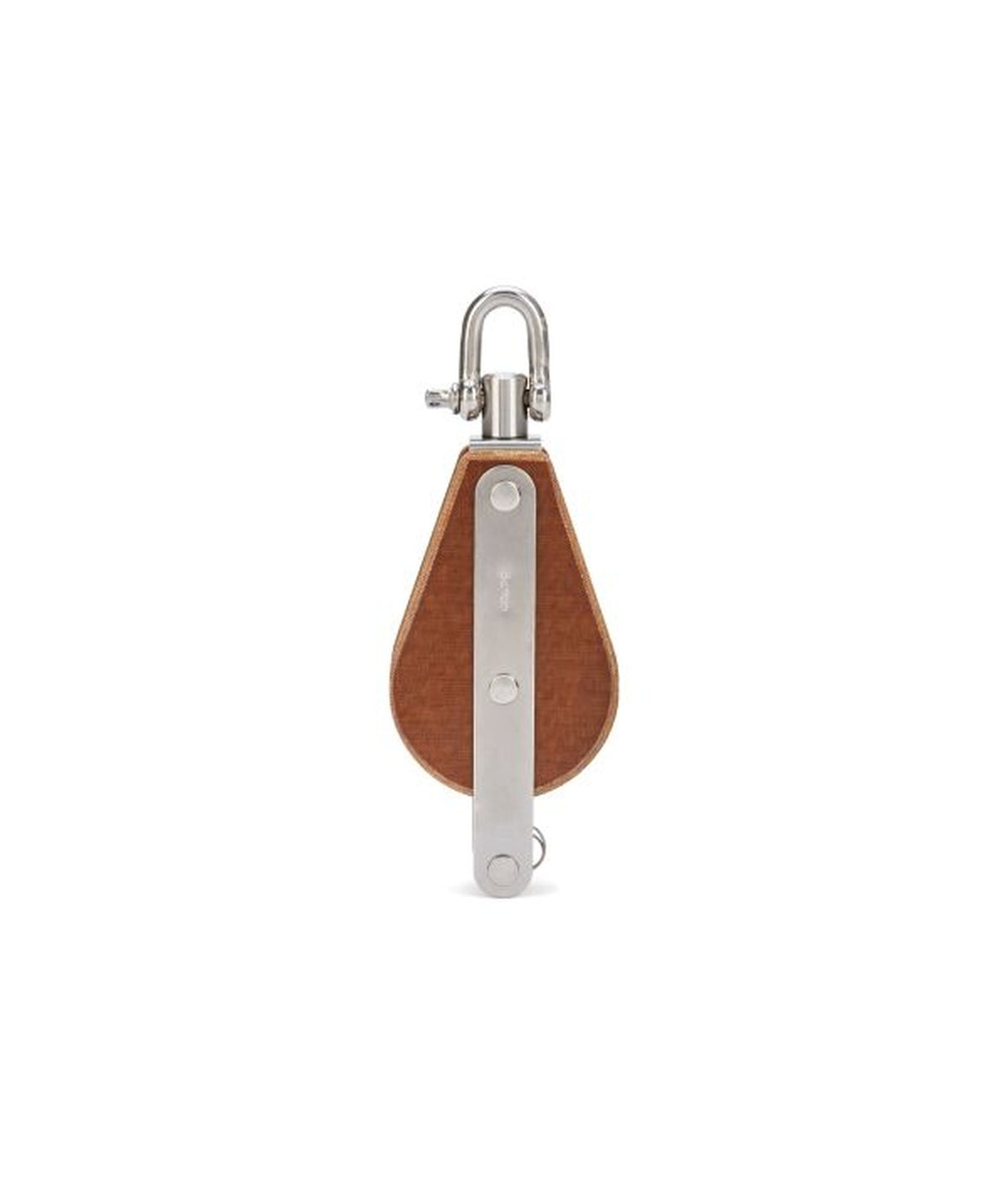 Barton Tufnol Block 1-scheibig 64 mm mit Wirbel und Hundsfott – 16 mm Leine