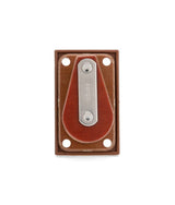 Barton Single Turtle Block Tufnol 235 mm Scheibe für 12 mm Schnur