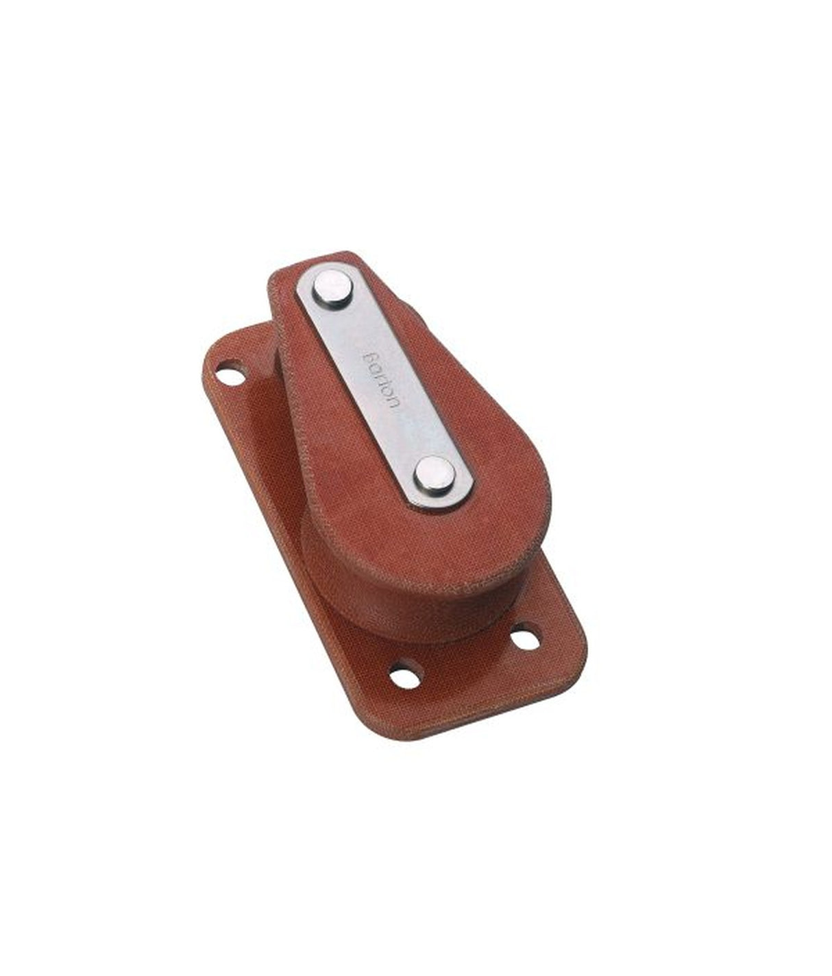 Barton Turtle Block Tufnol 664 mm Scheibe für 16 mm Schnur – mit Montageplatte