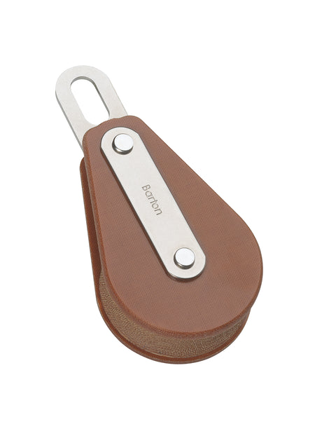 Blok tufnol met oog 1-schijfs 45mm voor lijn 13mm