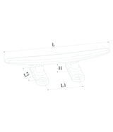 Talamex kikker RVS 152 mm AISI 316