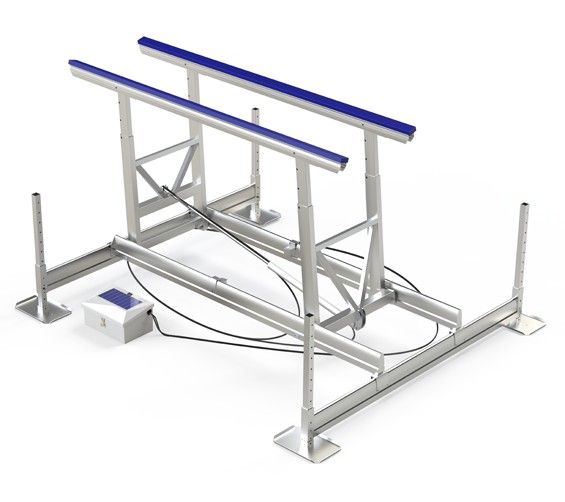 Basta Boatlifts Hydraulischer Bootslift 6.7K61 – mit Solarpanel
